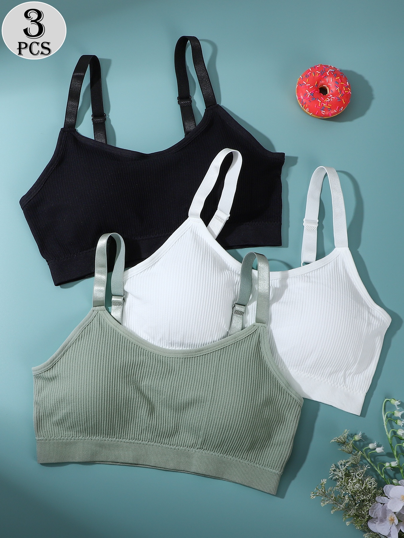 Multi Pack Underwear - 3-Pack - Women's Sports Bra -