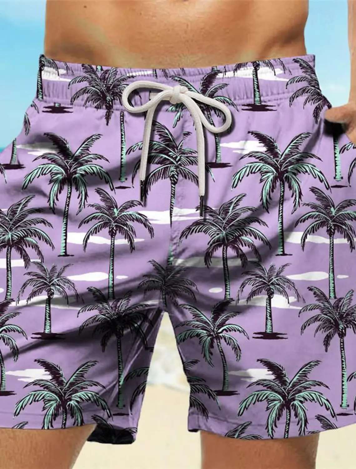 Tropical Palm Tree 3D Printed  - Trunk Breathable Men recensie en prijs