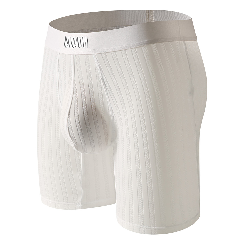 Men Ice Silk Long Leg Shorts B - Long Leg Trunk Men recensie en prijs