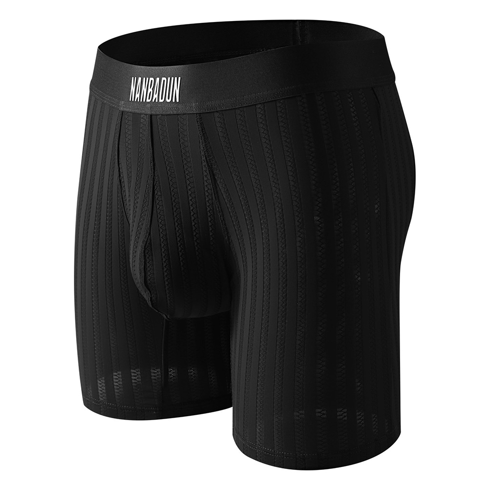 Men Ice Silk Long Leg Shorts B - Long Leg Trunk Men recensie en prijs