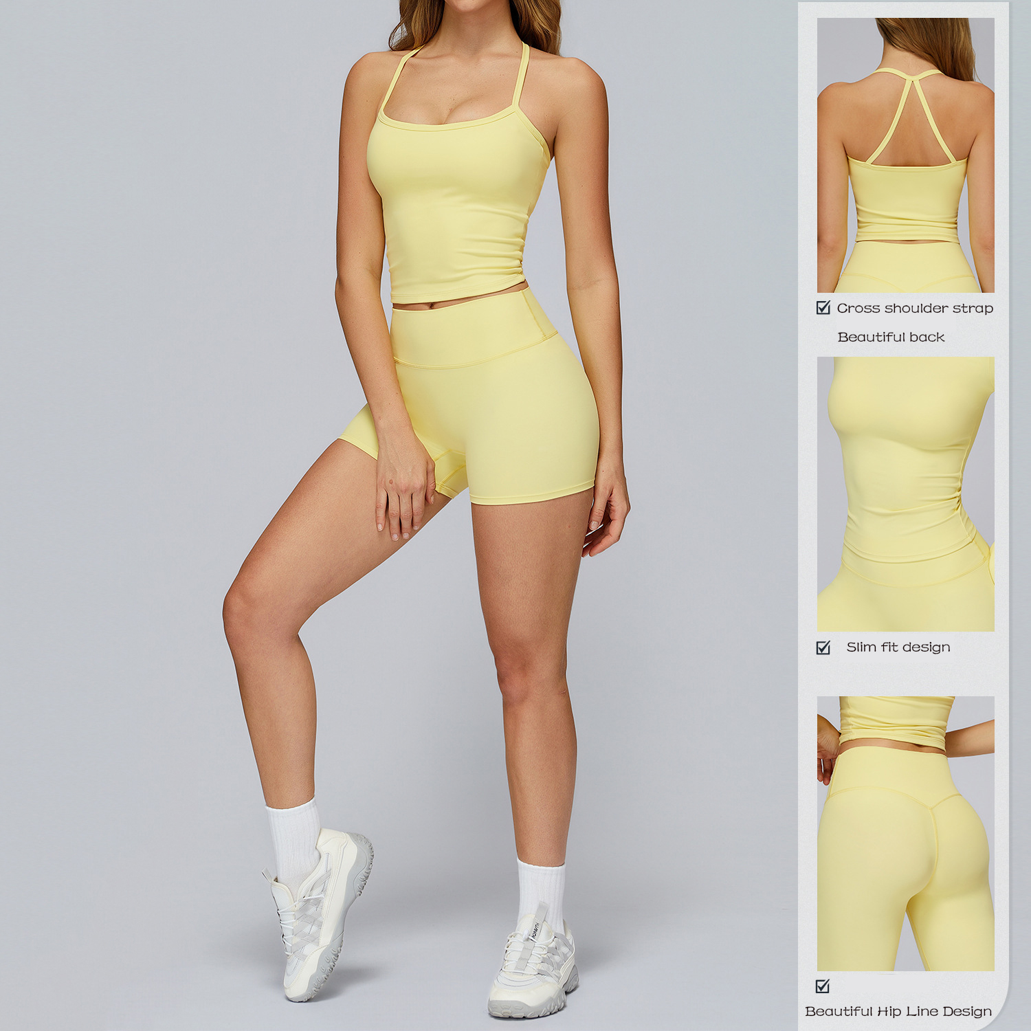 Workout Set 2PCS Seamless Yoga - Compression Long Pant recensie en prijs