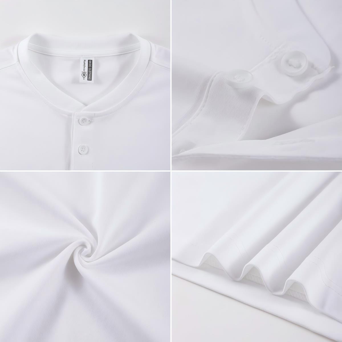 2026 NEW Solid Cotton Henley S - Undershirt Crew Neck recensie en prijs