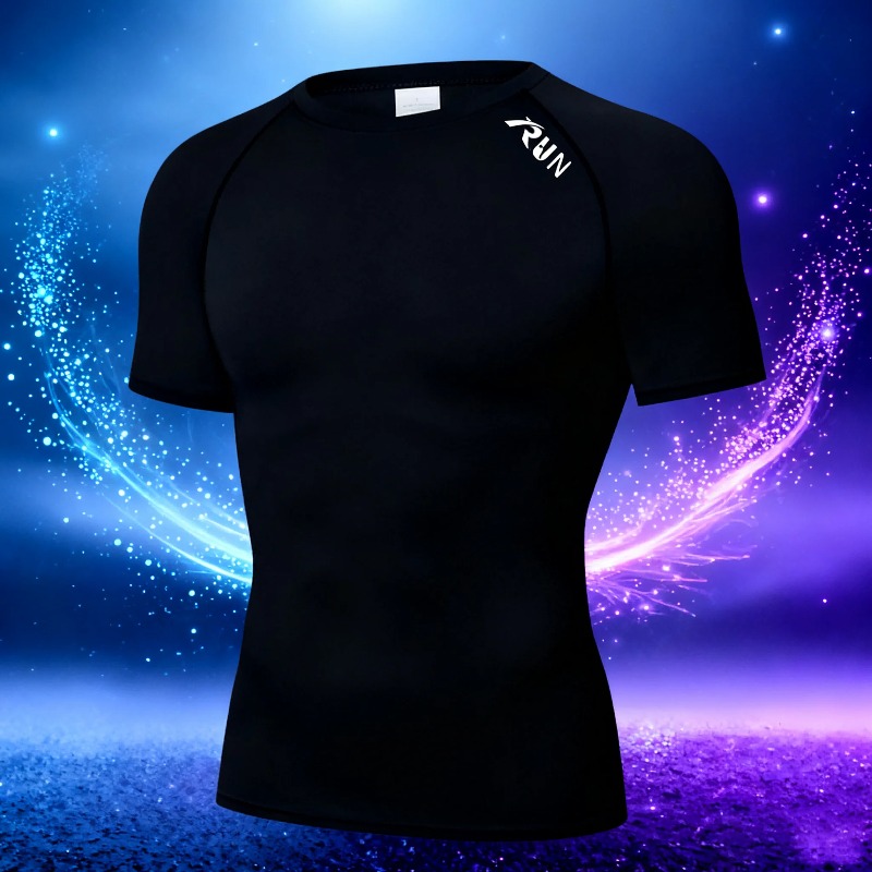 Men Quick Dry Compression Elas - T Shirt Tight Fit recensie en prijs