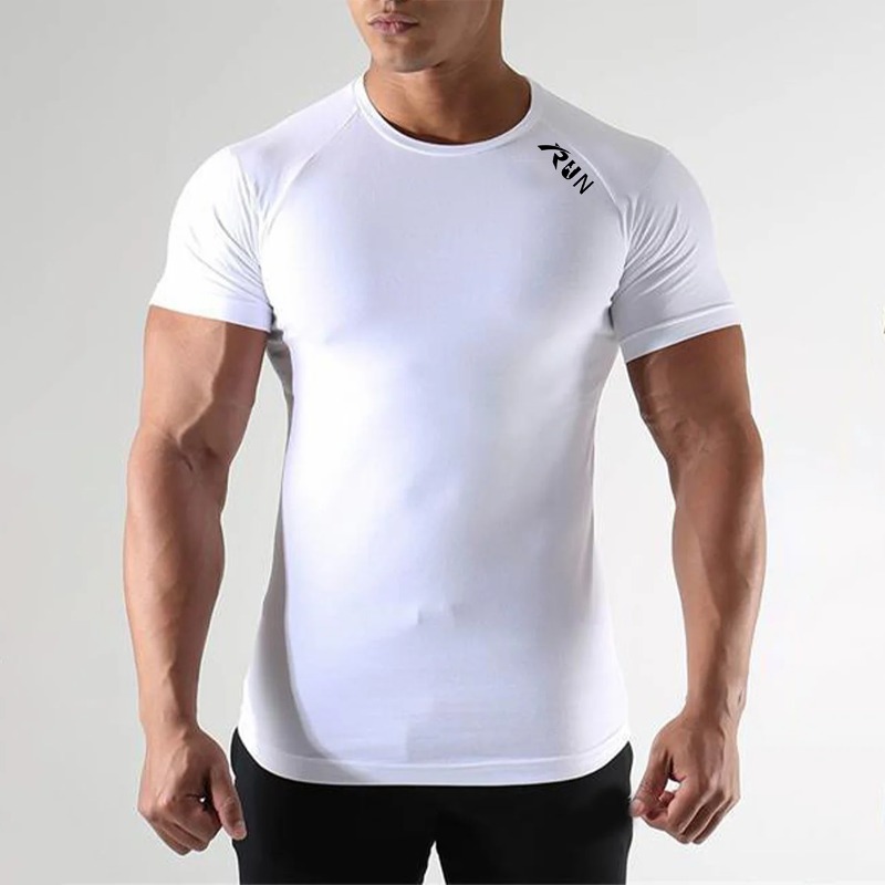 Men Quick Dry Compression Elas - T Shirt Tight Fit recensie en prijs