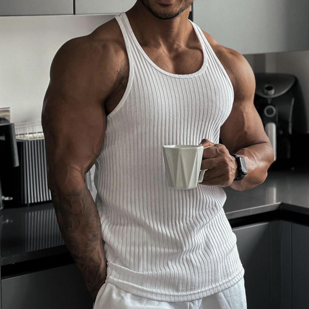 2024 Summer new men V-neck Ves - Undershirt Crew Neck recensie en prijs