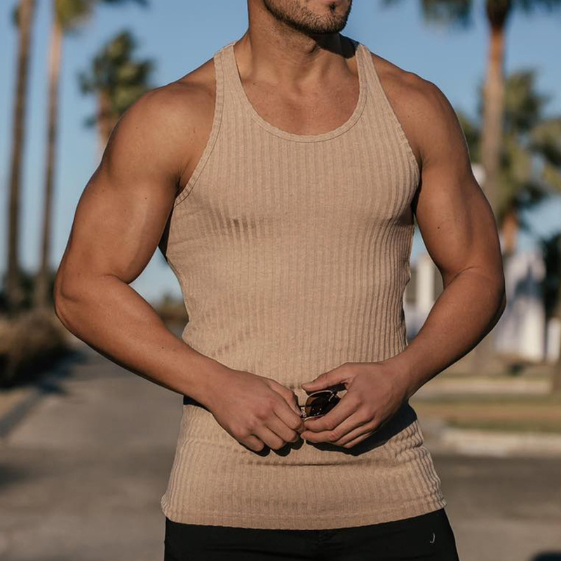 2024 Summer new men V-neck Ves - Undershirt Crew Neck recensie en prijs