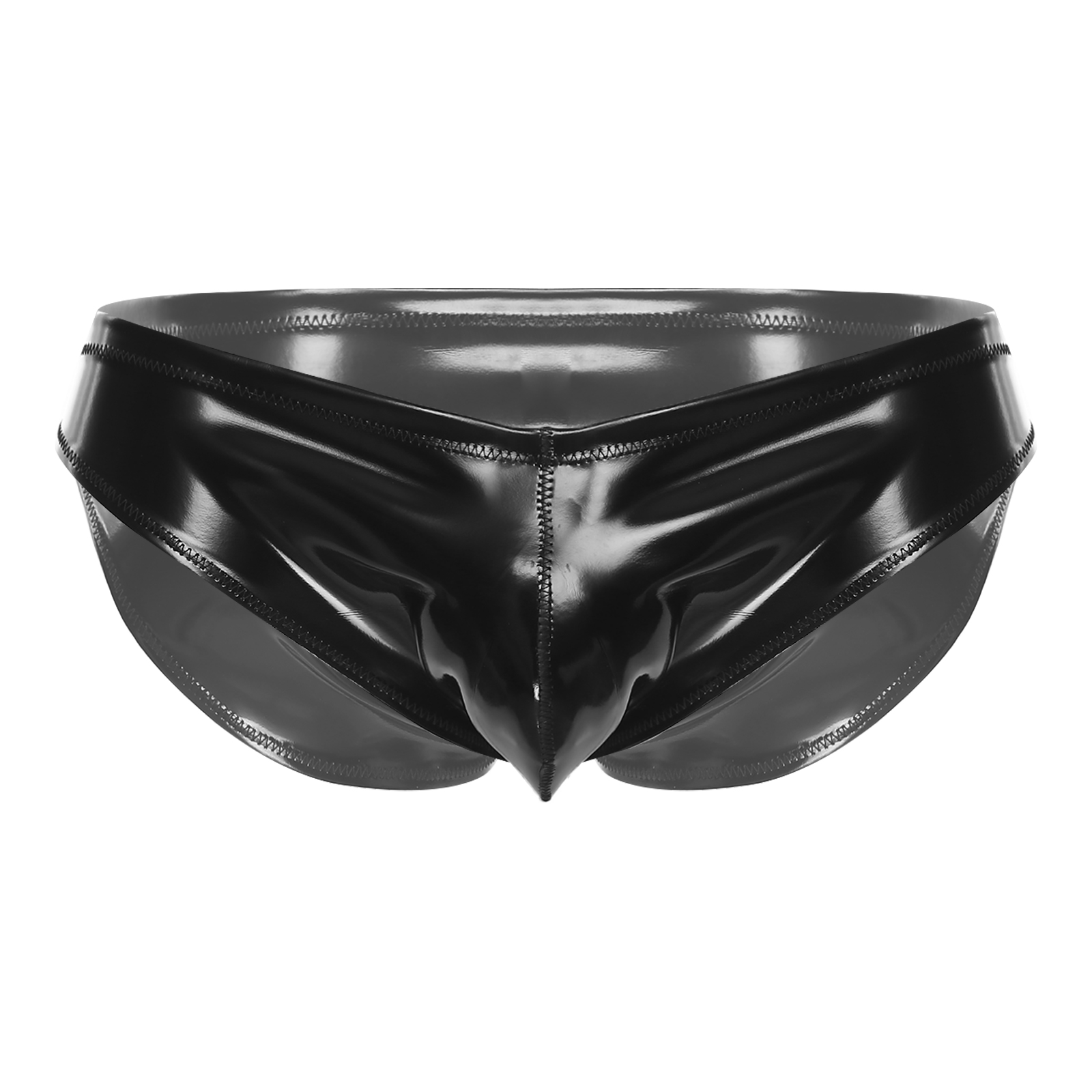 Mens Glossy Latex Briefs Paten - Pouch Boxer Pouch recensie en prijs