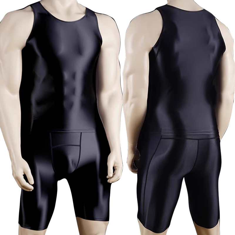 Men Thin Fitness vest Tights s - Compression Shorts Athletes recensie en prijs