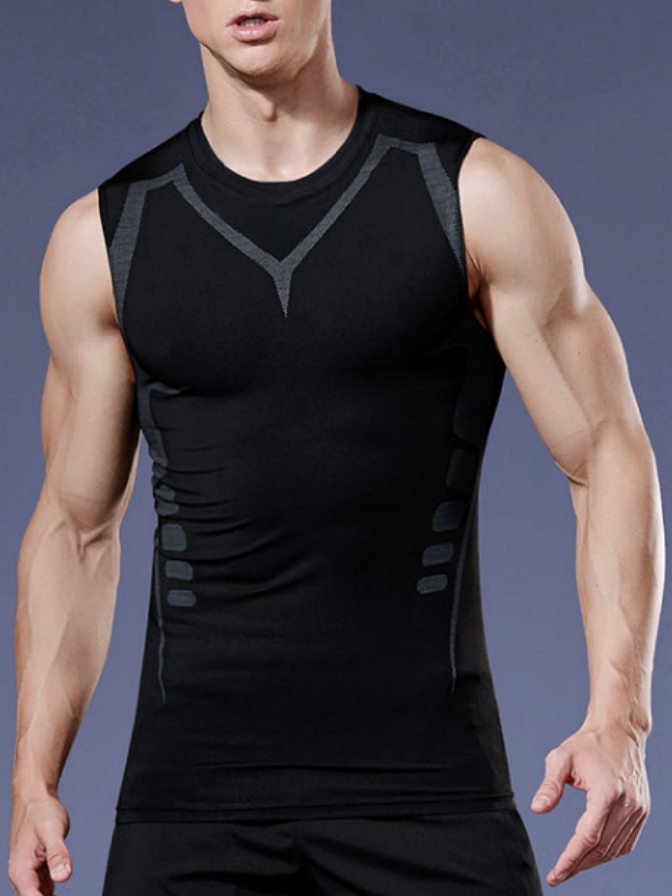 Men's Tight Vest Compression S - T Shirt Tight Fit recensie en prijs