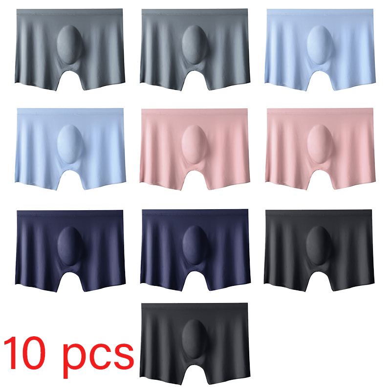 10 Pcs/Lot Men's Summer Ice Si - Boxer Shorts Modal recensie en prijs