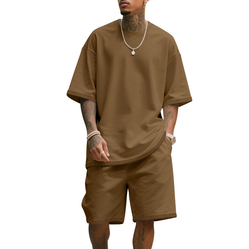 Men's Casual Two Piece Set Sum - T Shirt Tight Fit recensie en prijs