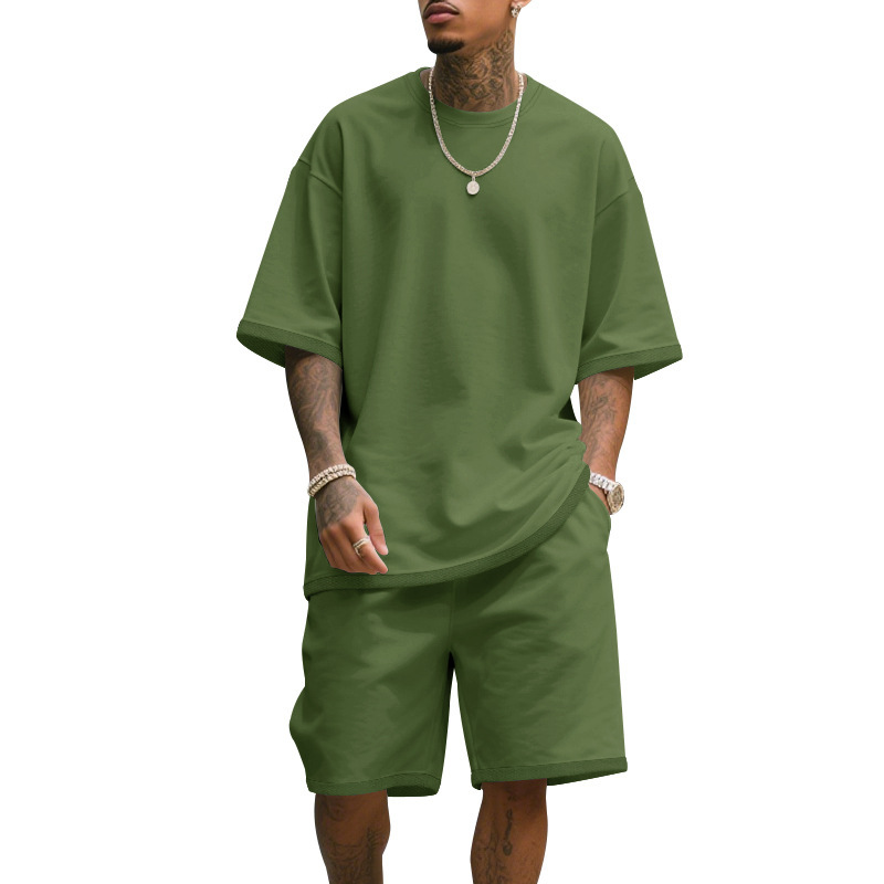 Men's Casual Two Piece Set Sum - T Shirt Tight Fit recensie en prijs