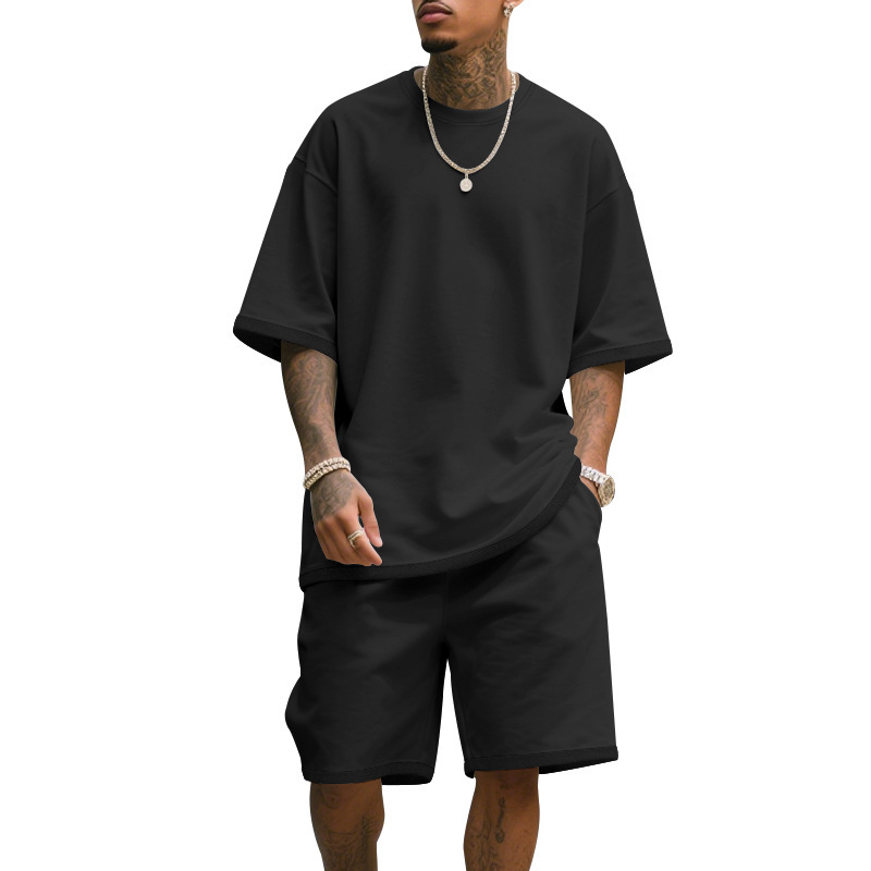Men's Casual Two Piece Set Sum - T Shirt Tight Fit recensie en prijs