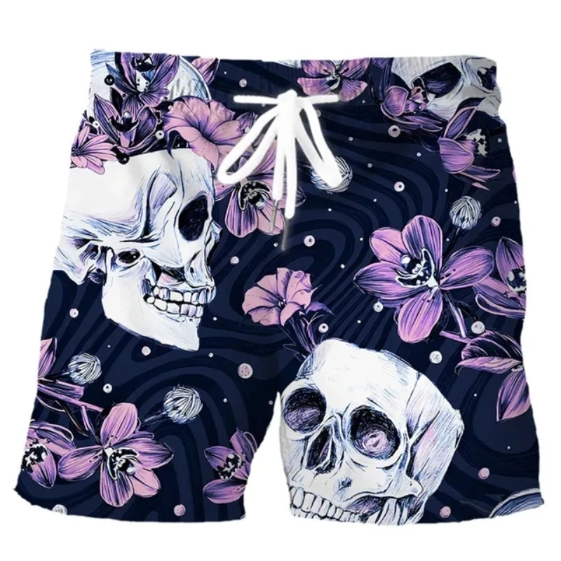 Hawaiian Men Swim Trunks Skull - Trunk Breathable Men recensie en prijs