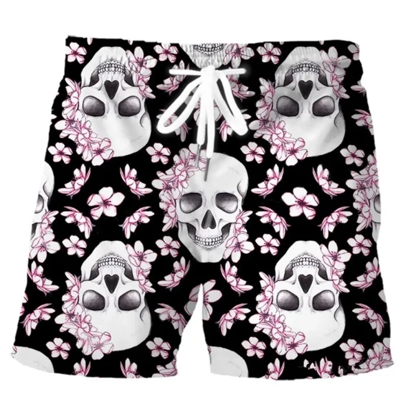 Hawaiian Men Swim Trunks Skull - Trunk Breathable Men recensie en prijs
