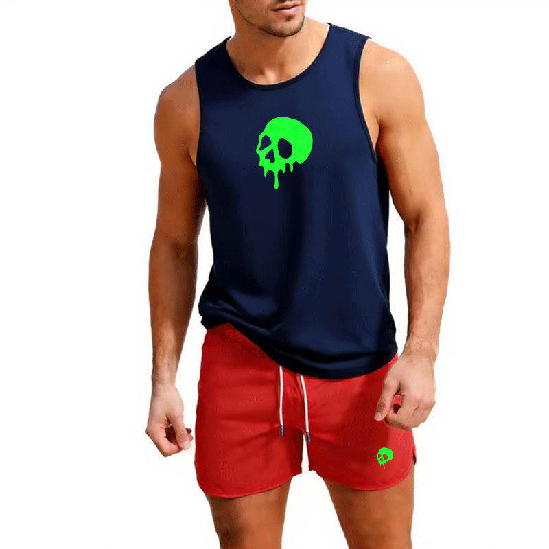 Fitness loose men tank top  sl - Sleeveless Undershirt recensie en prijs