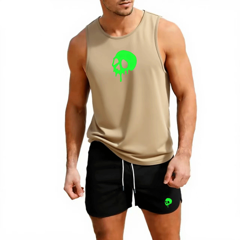 Fitness loose men tank top  sl - Sleeveless Undershirt recensie en prijs