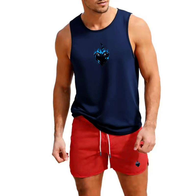 Fitness loose men tank top  sl - Sleeveless Undershirt recensie en prijs