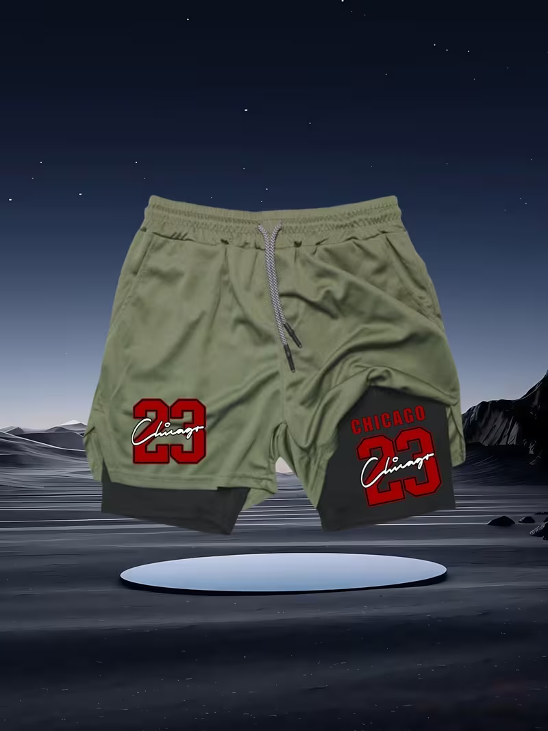 2026 New Men's Quick-Dry Doubl - Compression Shorts Athletes recensie en prijs