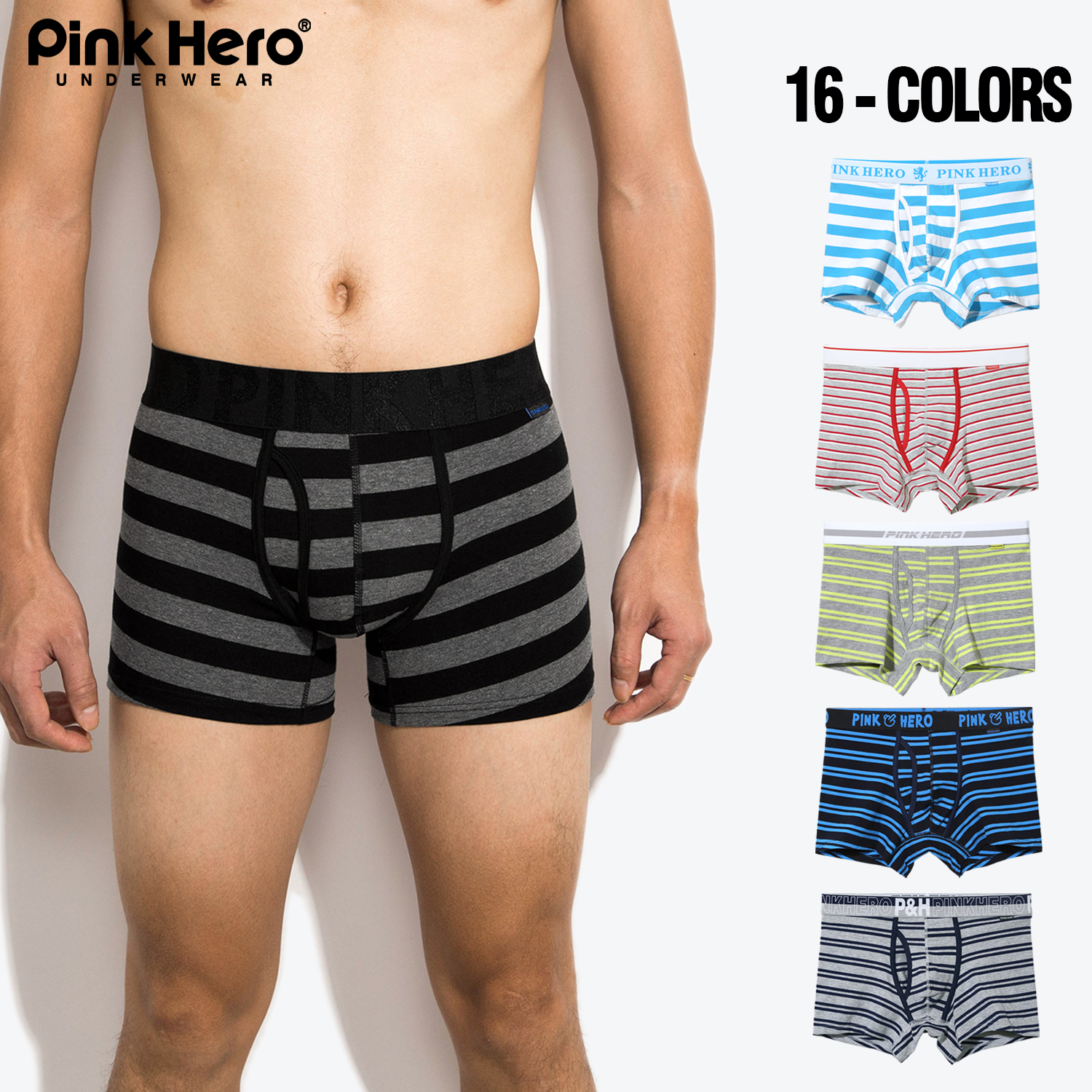 PINKHERO Fashion Underwear Str - Boxer Brief Pack Cotton recensie en prijs