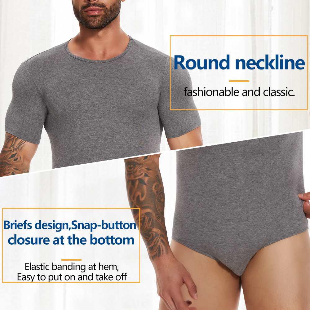 Short Sleeve Full Body Shaper  - Undershirt Crew Neck recensie en prijs