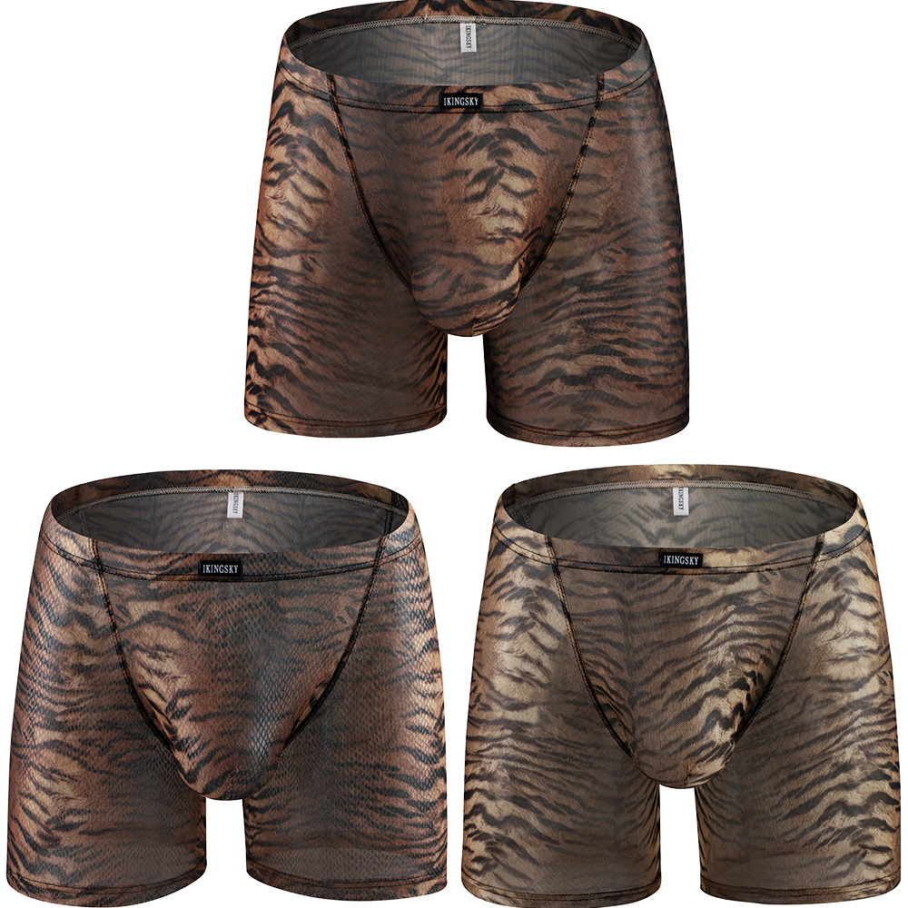 iKingsky Men's Tiger Stripes L - Long Leg Trunk Men recensie en prijs