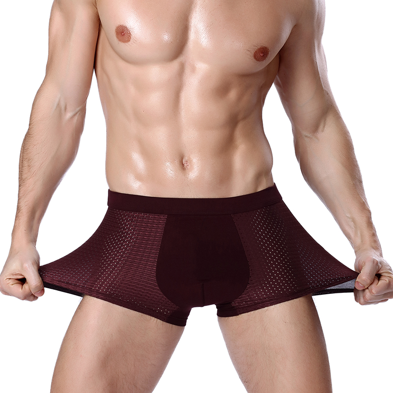 L-8XL Plus Banboo Fiber Men Un - Boxer Shorts Modal recensie en prijs