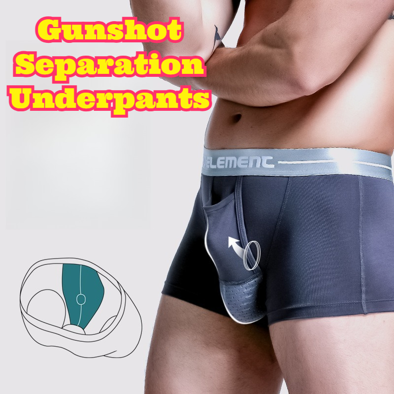 Men Ice Silk Separate Pouch Bo - Pouch Boxer Pouch recensie en prijs