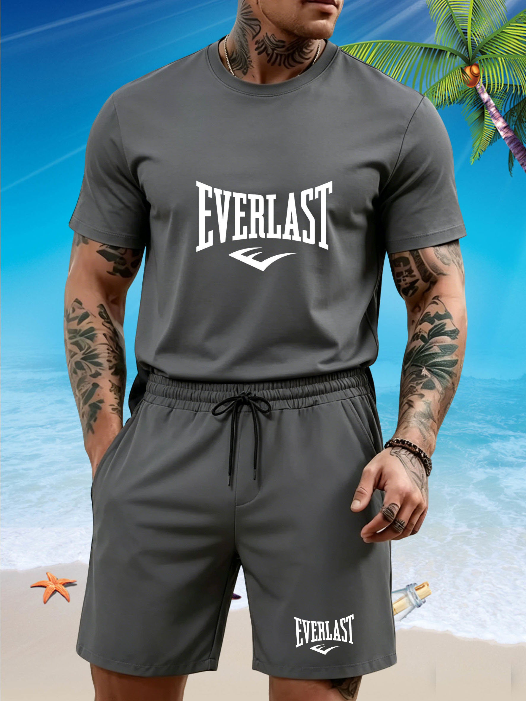 New men's slim fit T-shirt set - T Shirt Tight Fit recensie en prijs
