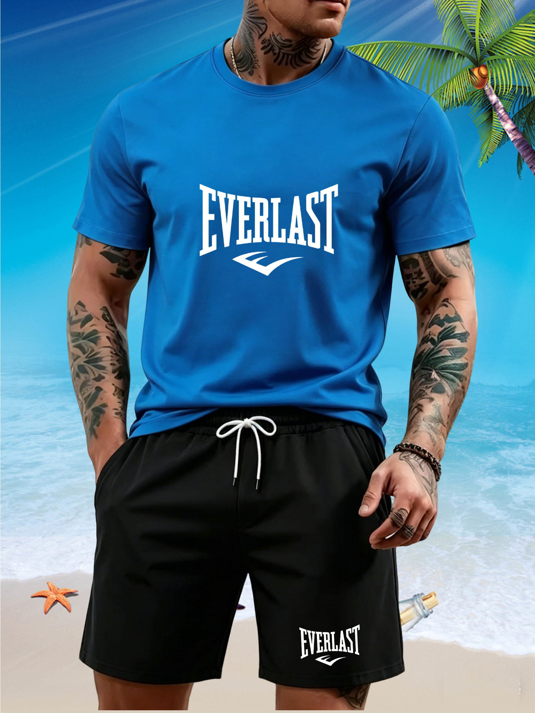 New men's slim fit T-shirt set - T Shirt Tight Fit recensie en prijs