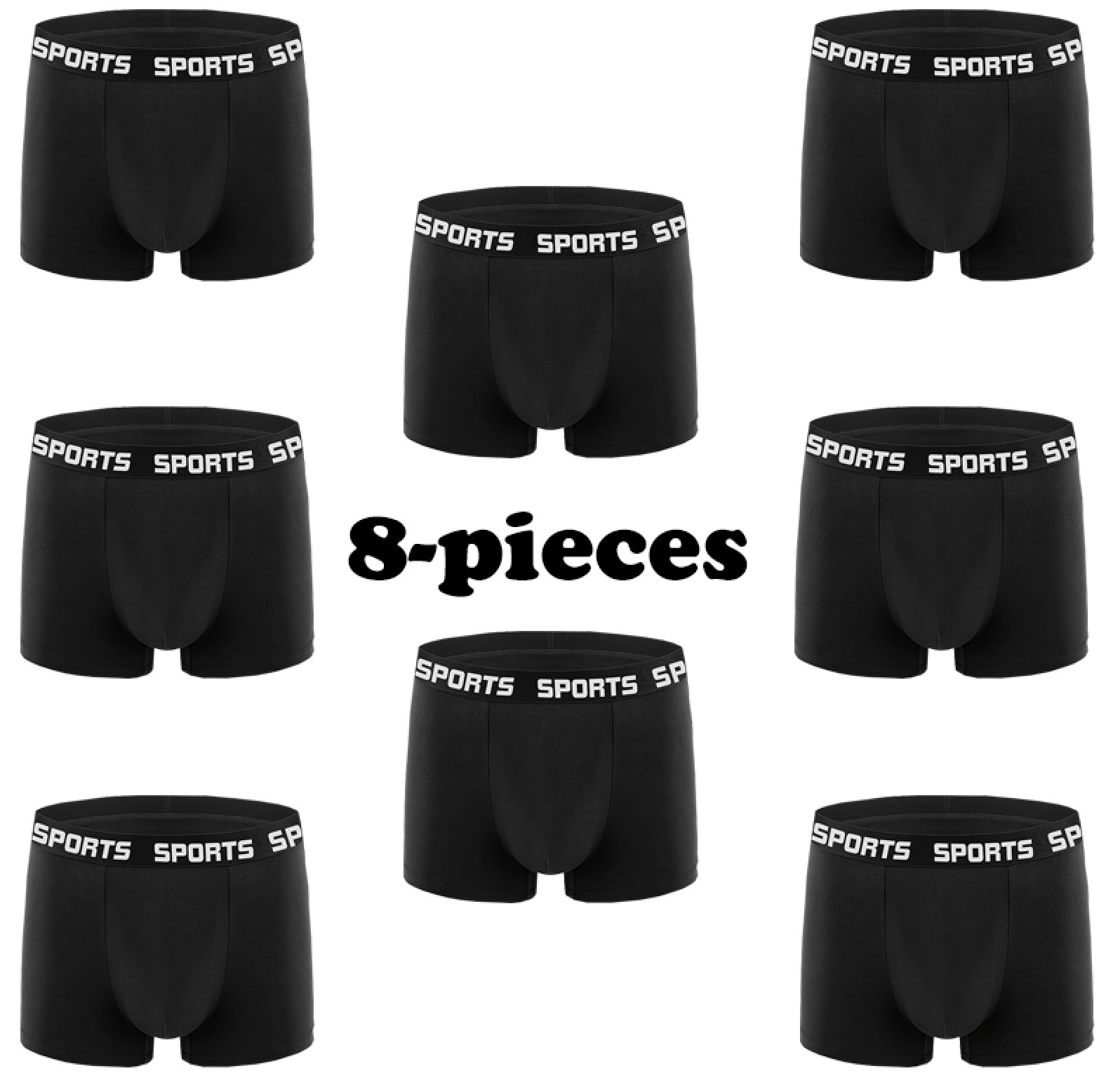 Supreme Comfort 8-Pack Men's S - Performance Boxer Sport recensie en prijs