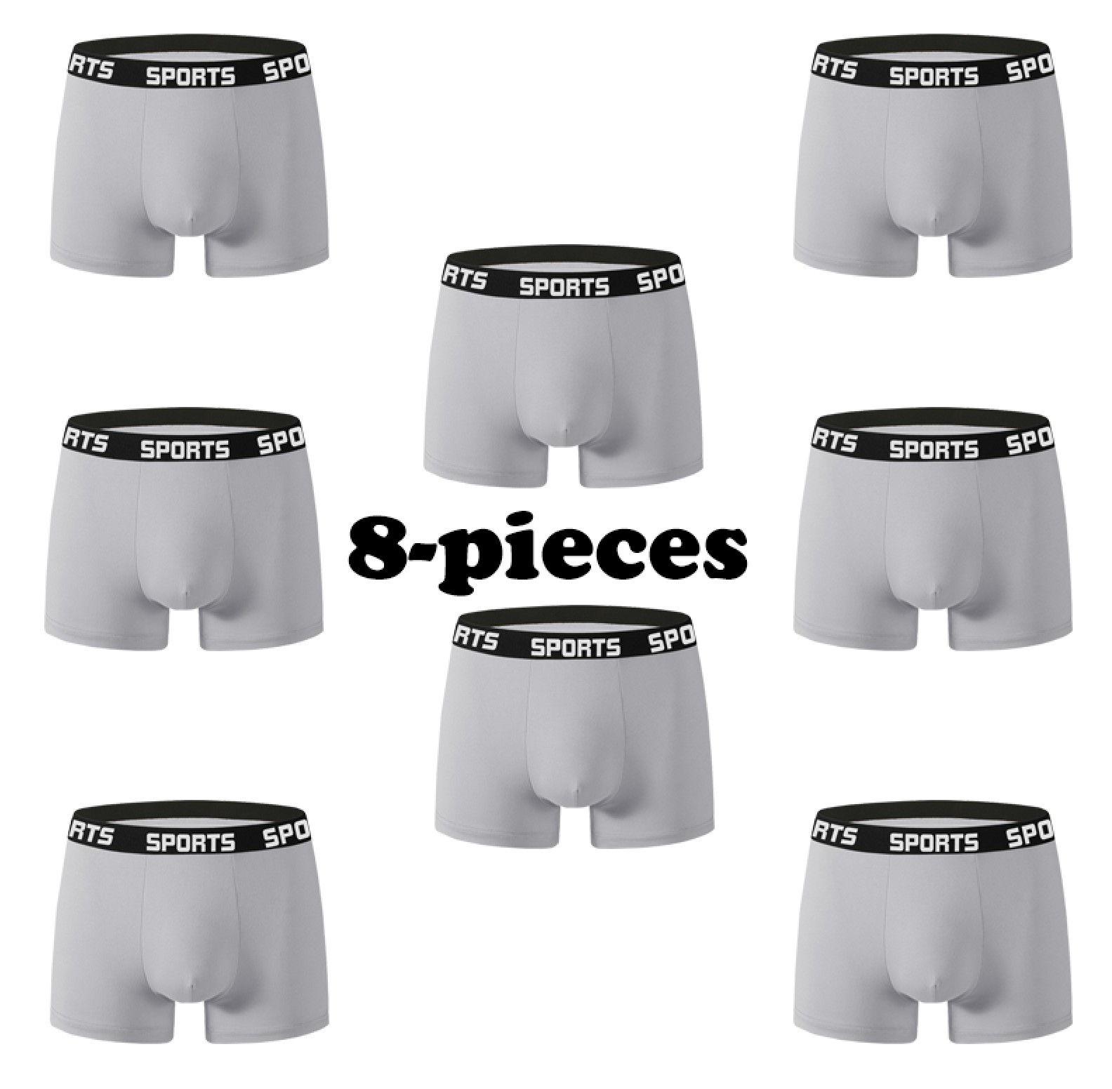Supreme Comfort 8-Pack Men's S - Performance Boxer Sport recensie en prijs