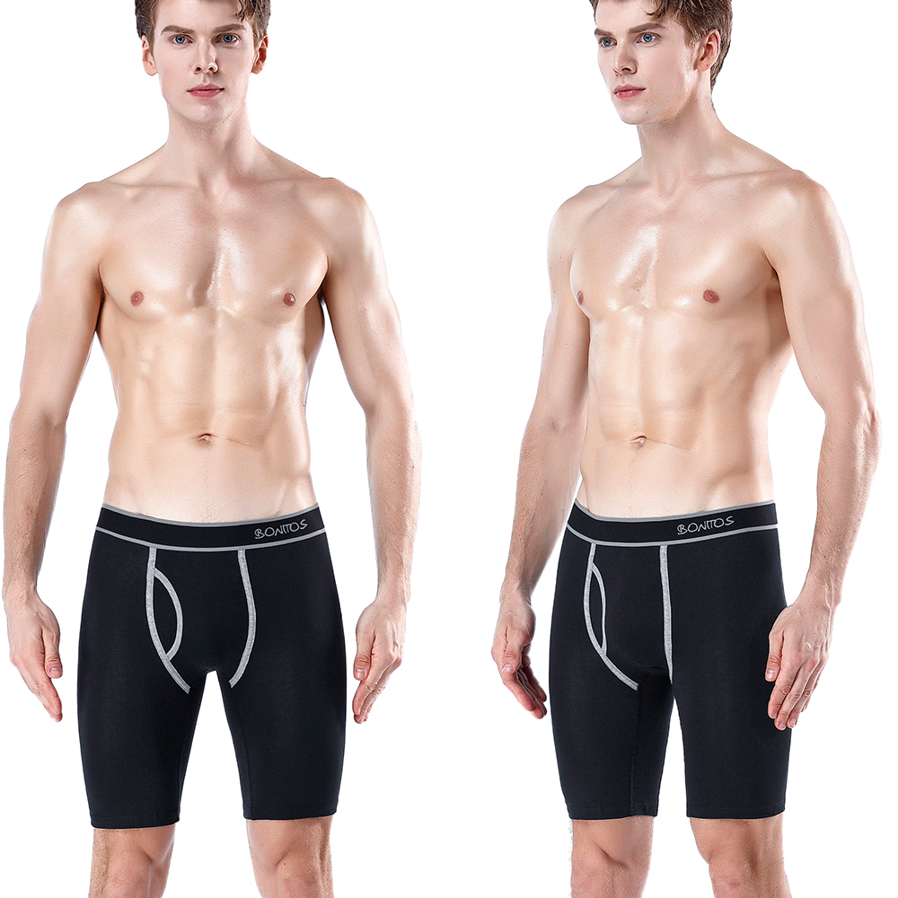 5pcs Long Boxer Mens Boxer Sho - Boxer Brief Pack Cotton recensie en prijs