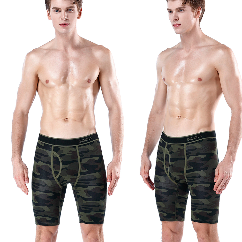 5pcs Long Boxer Mens Boxer Sho - Boxer Brief Pack Cotton recensie en prijs