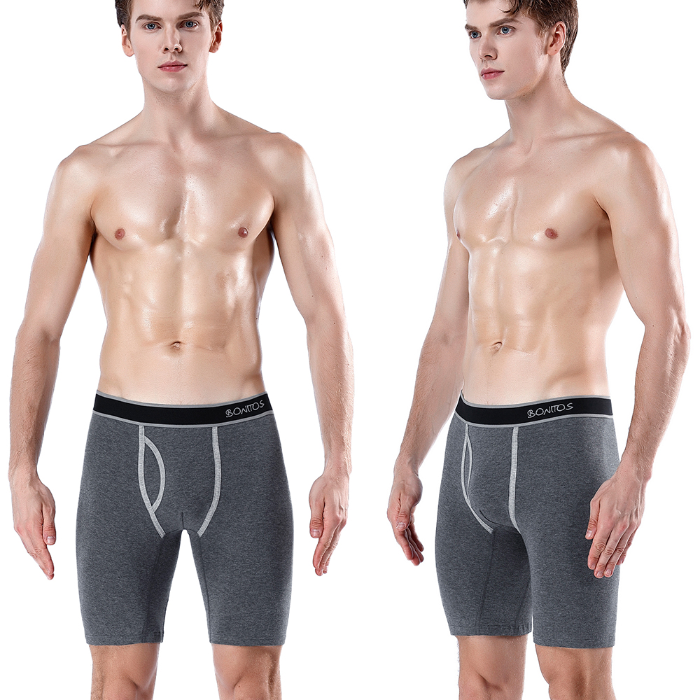 5pcs Long Boxer Mens Boxer Sho - Boxer Brief Pack Cotton recensie en prijs