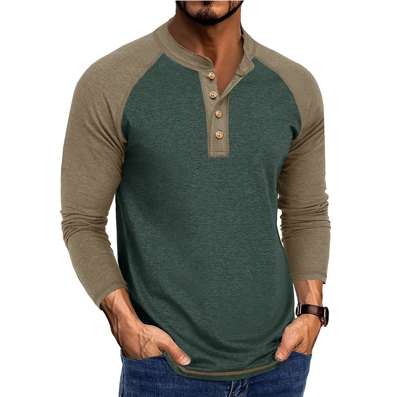 Men's New Long Sleeve Henley S - Base Layer Top recensie en prijs