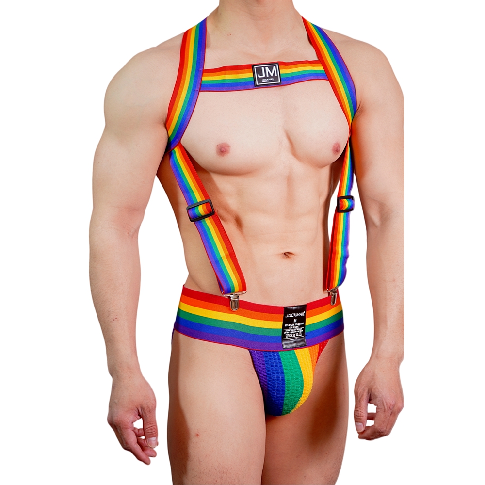 JOCKMAIL Rainbow Body Harness  - Jockstrap Athletic recensie en prijs