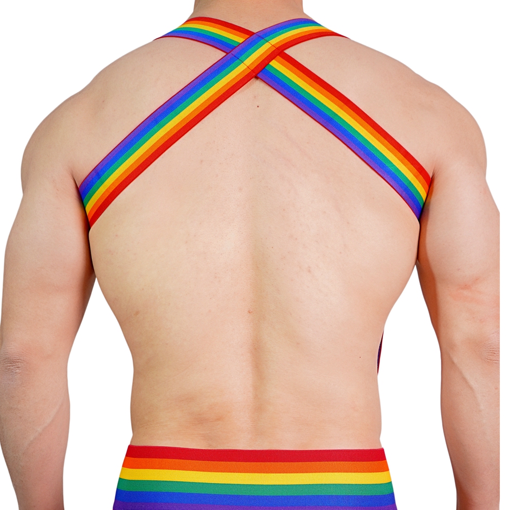 JOCKMAIL Rainbow Body Harness  - Jockstrap Athletic recensie en prijs