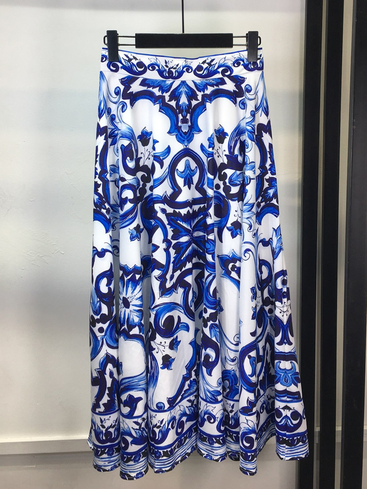 Summer Bohemain Blue And White - Suspender Tank Top recensie en prijs