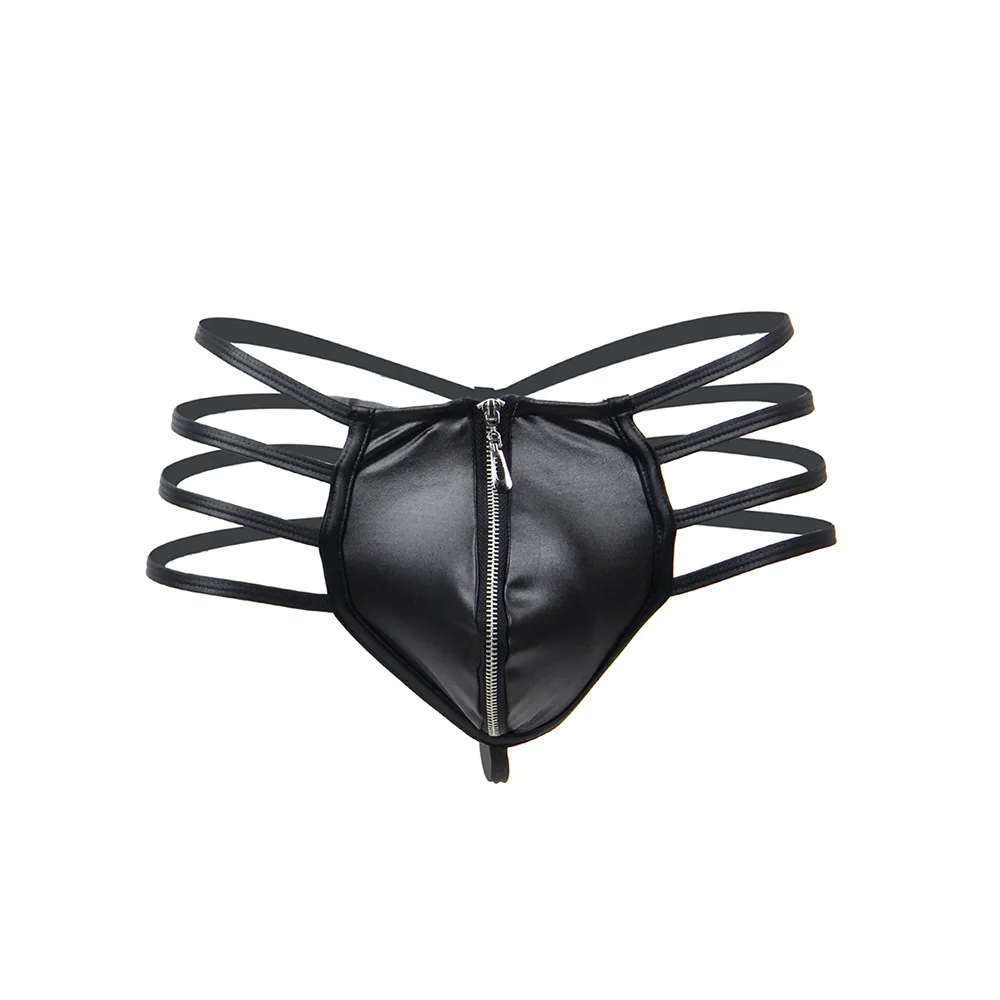 Mens Faux Leather G-String Tho - Jockstrap Athletic recensie en prijs