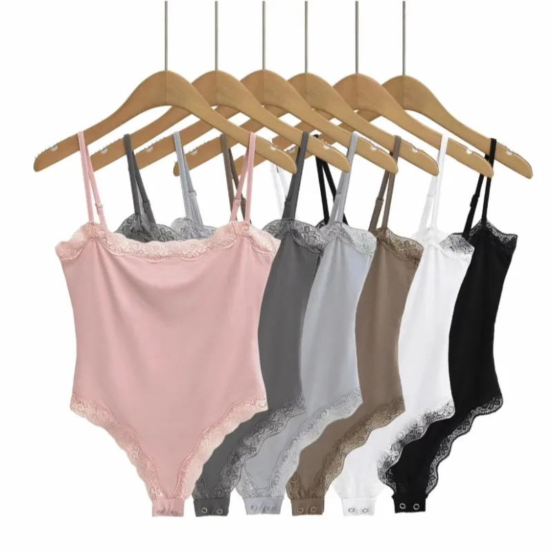 Women's Square Neck Lace Bodys - Suspender Tank Top recensie en prijs