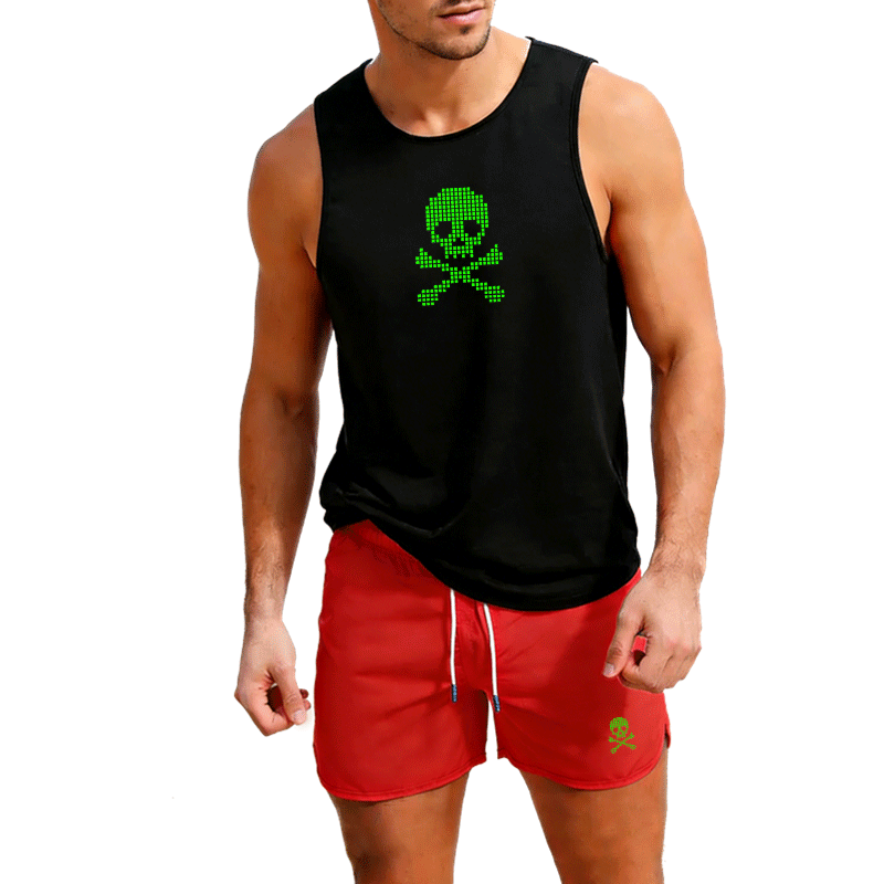 Fitness loose men tank top  sl - Sleeveless Undershirt recensie en prijs