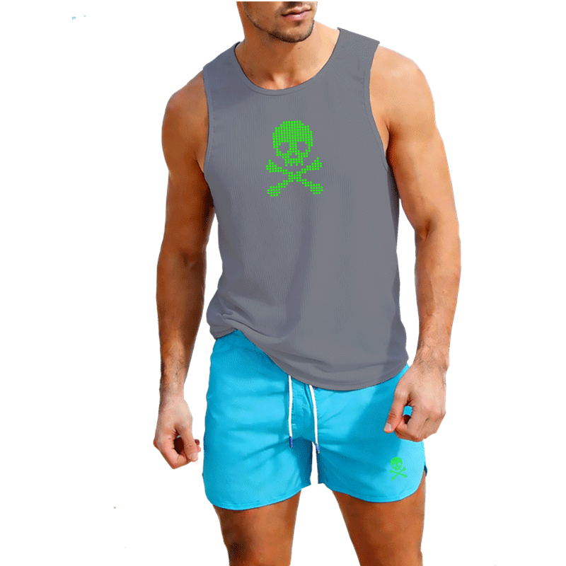 Fitness loose men tank top  sl - Sleeveless Undershirt recensie en prijs