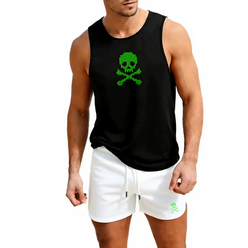 Fitness loose men tank top  sl - Sleeveless Undershirt recensie en prijs