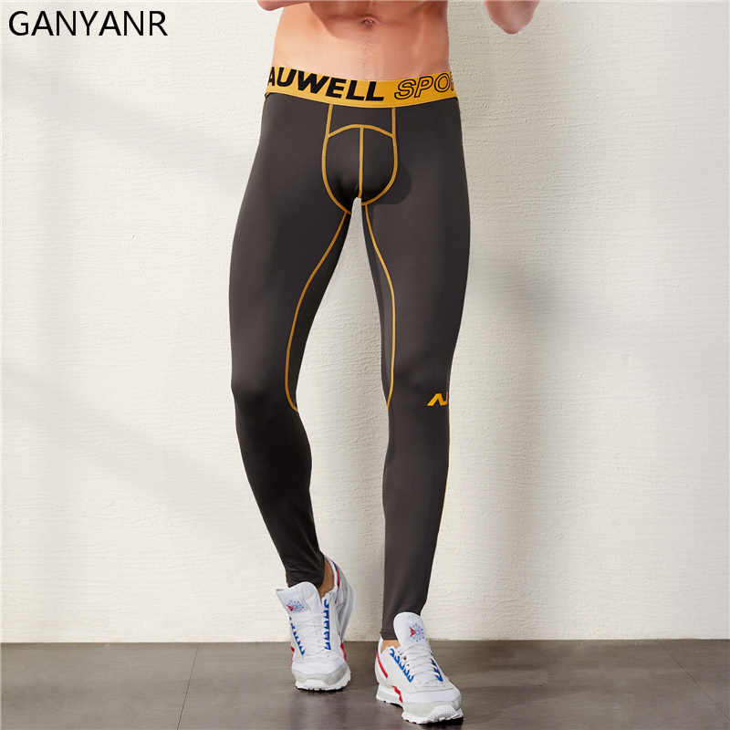 GANYANR Running Tights Men Spo - Compression Long Pant recensie en prijs