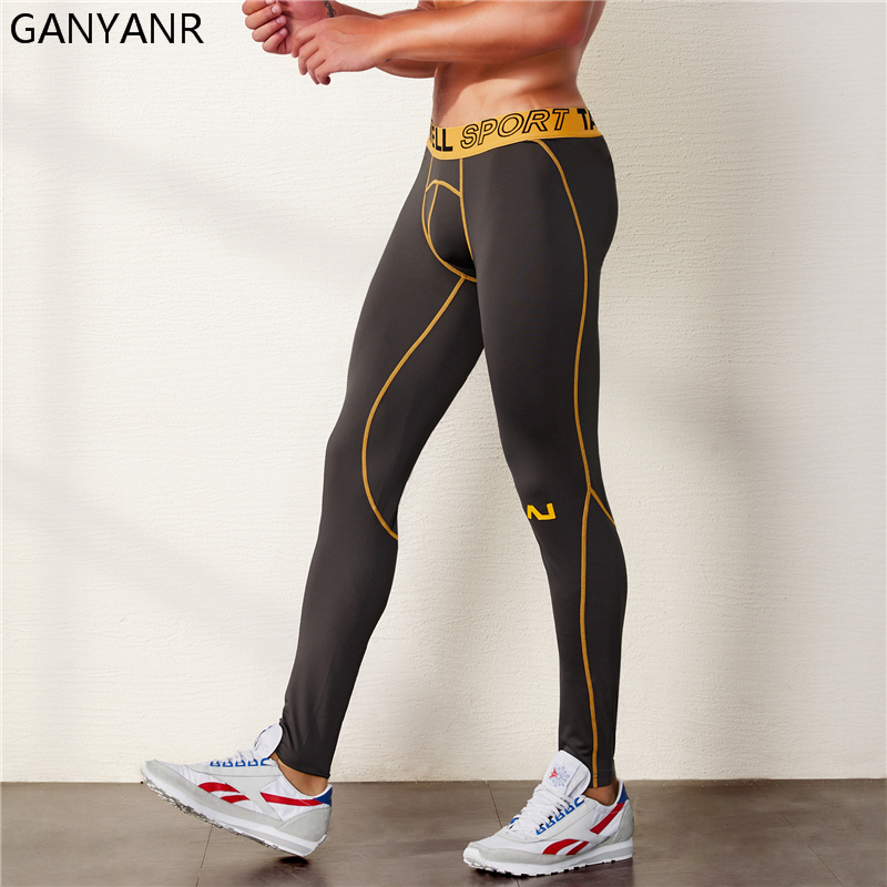 GANYANR Running Tights Men Spo - Compression Long Pant recensie en prijs