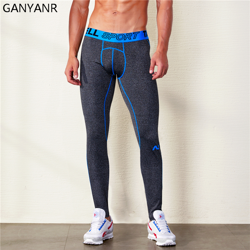 GANYANR Running Tights Men Spo - Compression Long Pant recensie en prijs